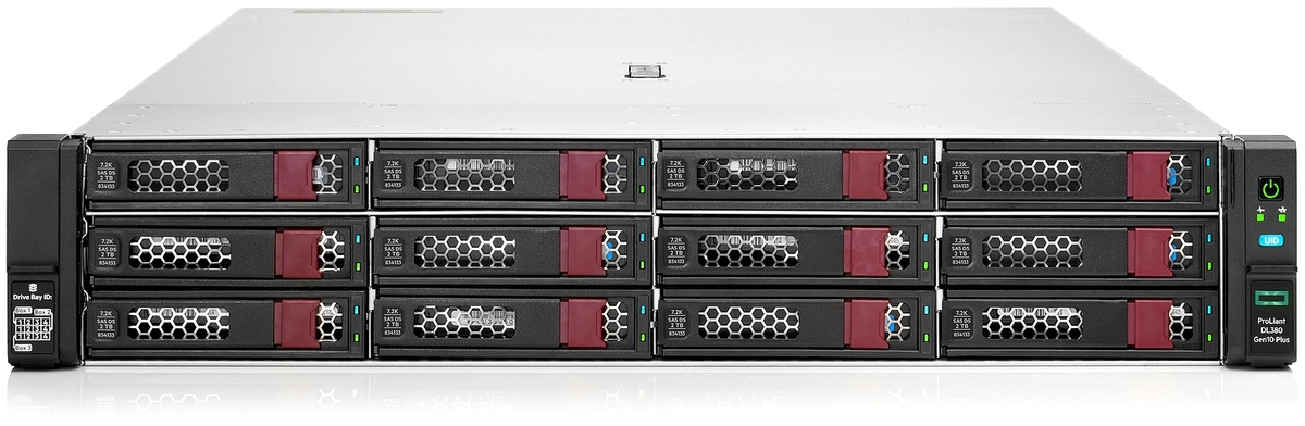 HPE-ProLiant-DL380-Gen10-Plus-сервер-Фронт-LFF
