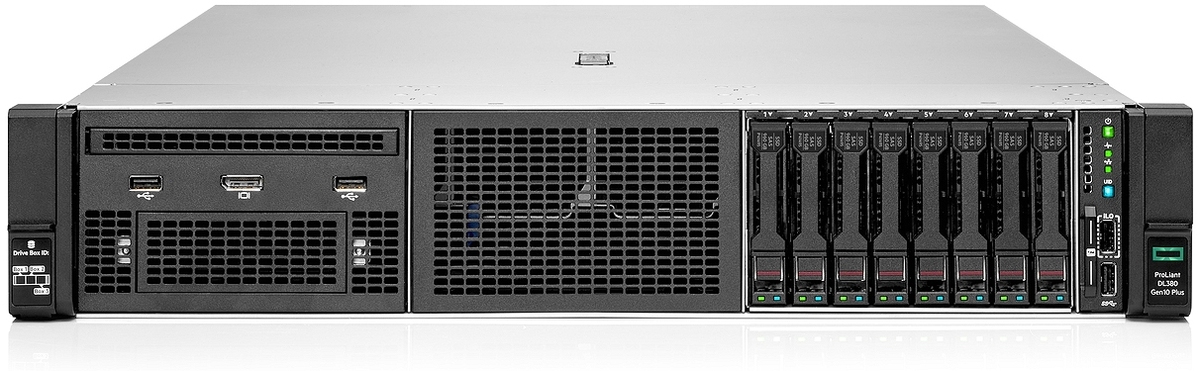 HPE-ProLiant-DL380-Gen10-Plus-server-Front-SFF